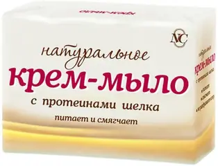Невская Косметика Натуральное крем-мыло с протеинами шелка