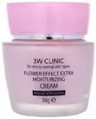 3W Clinic Flower Effect Extra Moisturzing Cream крем для сухой и нормальной кожи лица экстра-увлажнение