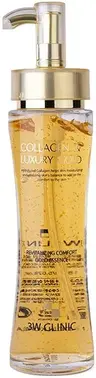 3W Clinic Collagen & Luxury Gold Revitalizing Comfort Gold Essence эссенция для лица с золотыми частицами