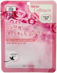 3W Clinic Fresh Collagen Mask Sheet маска тканевая для лица с коллагеном