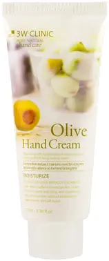 3W Clinic Olive Hand Cream крем для рук увлажняющий с экстрактом оливы