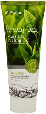 3W Clinic Green Tea Moisture Peeling Gel пилинг-гель для лица с экстрактом зеленого чая