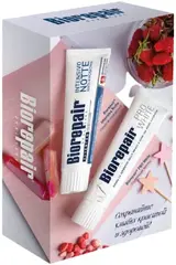 Biorepair Забота о Твоей Улыбке Pro White/Intensivo Notte набор зубных паст