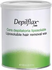 Depilflax 100 Liposoluble Hair Removal Wax теплый воск в банке розовый