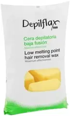 Depilflax 100 Low Melting Point Hair Removal Wax горячий воск в брикетах натуральный