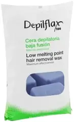 Depilflax 100 Low Melting Point Hair Removal Wax горячий воск в брикетах мальва