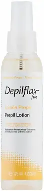 Depilflax 100 Prepil Lotion очищающий и дезинфицирующий лосьон перед депиляцией спрей