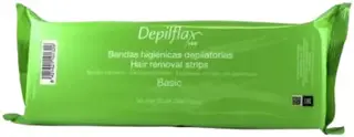 Depilflax 100 Hair Removal Strips Basic полоски для депиляции белые