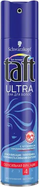Тафт Ultra с Аргинином лак для волос сверхсильной фиксации