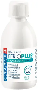 Curaprox Perio Plus Balance 0,05% жидкость-ополаскиватель с содержанием хлоргексидина
