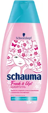 Шаума Fresh it Up с Экстрактом Пассифлоры шампунь для волос жирных у корней и сухих на кончиках