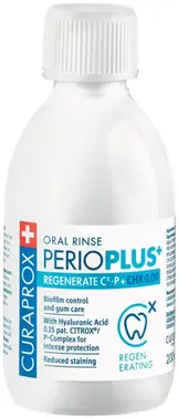 Curaprox Perio Plus Regenerate 0,09% жидкость-ополаскиватель с содержанием хлоргексидина
