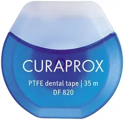 Curaprox PTFE Dental Tape нить межзубная тефлоновая с хлоргексидином