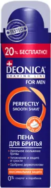 Деоника Shaving Line Деоника for Men Perfectly Smooth Shave Максимальная Защита пена для бритья