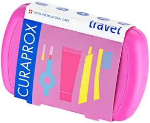 Curaprox Be You/CPS Prime 07/CPS Prime 09/UHS409 дорожный набор (зубная паста + межзубные ершики + держатель)