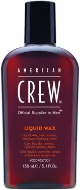American Crew Liquid Wax жидкий воск для укладки волос мужской