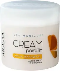 Аравия Professional Spa Manicure Cream Paraffin Масло Какао и Витамин F крем-парафин для всех типов кожи рук и ног