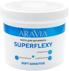 Аравия Professional Soft Sensitive Superflexy паста для шугаринга 3 в 1 для чувствительной кожи