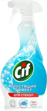 Cif Блестящий Эффект средство чистящее для стекол
