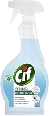 Cif Блестящий Эффект средство чистящее для стекол