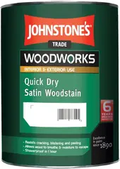 Johnstones Quick Dry Satin Woodstain быстросохнущий защитный состав для древесины
