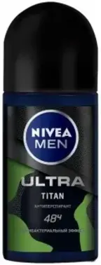 Нивея Men Ultra Titan Антибактериальный Эффект антиперспирант роликовый