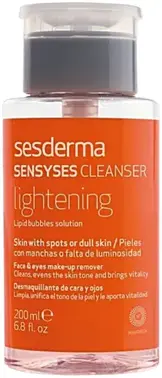 Sesderma Sensyses Cleanser Lightening лосьон липосомальный для снятия макияжа