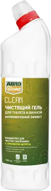 Abro Home Clean чистящий гель для туалета и ванной антимикробный эффект
