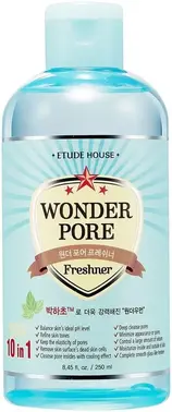 Etude House Wonder Pore Freshner тонер для кожи лица с расширенными порами и акне