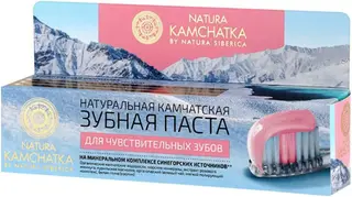Natura Siberica Natura Kamchatka Натуральная Сибирская Камчатская Минеральная зубная паста для чувствительных зубов