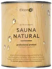 Elcon Sauna Natural силиконовая пропитка для бань и саун