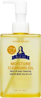 Etude House Real Art Moisture Cleansing Oil масло гидрофильное для лица