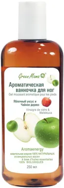 Green Mama Яблочный Уксус и Чайное Дерево ванночка ароматическая для ног