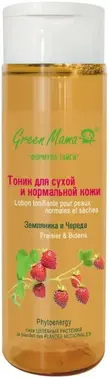 Green Mama Формула Тайги Земляника и Череда тоник для сухой и нормальной кожи