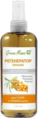 Green Mama Восстановление Облепиха, Ромашка Береза регенератор для сухих и тонких волос