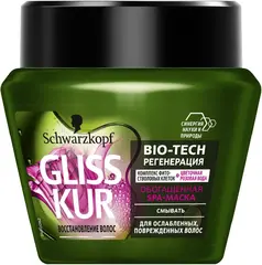 Gliss Kur Bio-Tech Регенерация spa-маска обогащенная для ослабленных, поврежденных волос