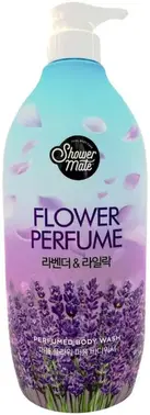 Kerasys Shower Mate Flower Perfume Лаванда гель для душа парфюмированный