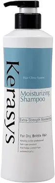 Kerasys Hair Clinic System Moisturizing Shampoo шампунь для сухих и ломких волос увлажняющий