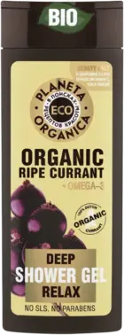 Планета Органика Eco Organic Ripe Currant Omega-3 Расслабляющий гель для душа