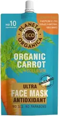 Планета Органика Eco Organic Carrot+Collagen Антиоксидантная маска для лица
