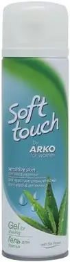 Арко for Women Soft Touch Алоэ Вера & Витамин Е гель для бритья чувствительной кожи женский