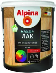 Alpina Аква лак для стен и потолков