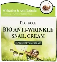 Deoproce Bio Anti-Wrinkle Snail Cream крем против морщин с экстрактом улитки