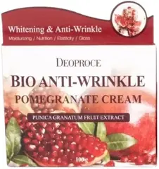 Deoproce Bio Anti-Wrinkle Pomegranate Cream био крем против морщин с экстрактом граната
