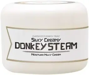 Elizavecca Donkey Piggy Silky Creamy Donkey Steam Moisture Milky Cream крем увлажняющий паровой на основе ослиного молока