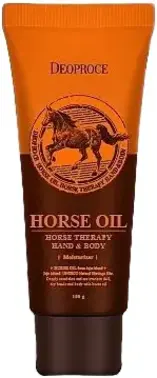 Deoproce Horse Oil Horse Therapy Hand and Body крем для тела и рук на основе лошадиного жира и масла ши