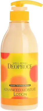 Deoproce Well-Being Body and Face Advanced Moisture Lotion крем для тела с антиоксидантами витаминизированный