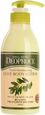 Deoproce Well-Being Fresh Moisturizing Olive Body Lotion лосьон для тела с экстрактом оливы