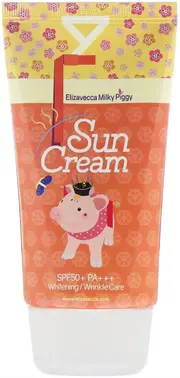 Elizavecca Milky Piggy Sun Cream SPF50+ крем для лица солнцезащитный
