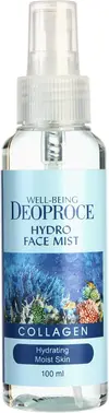 Deoproce Well-Being Hydro Face Mist Collagen спрей освежающий на основе термальной воды с коллагеном